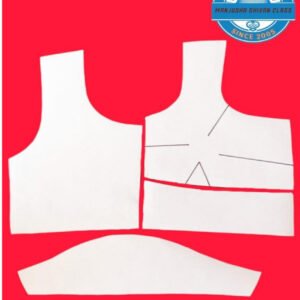 Four Tucks Blouse Paper Pattern