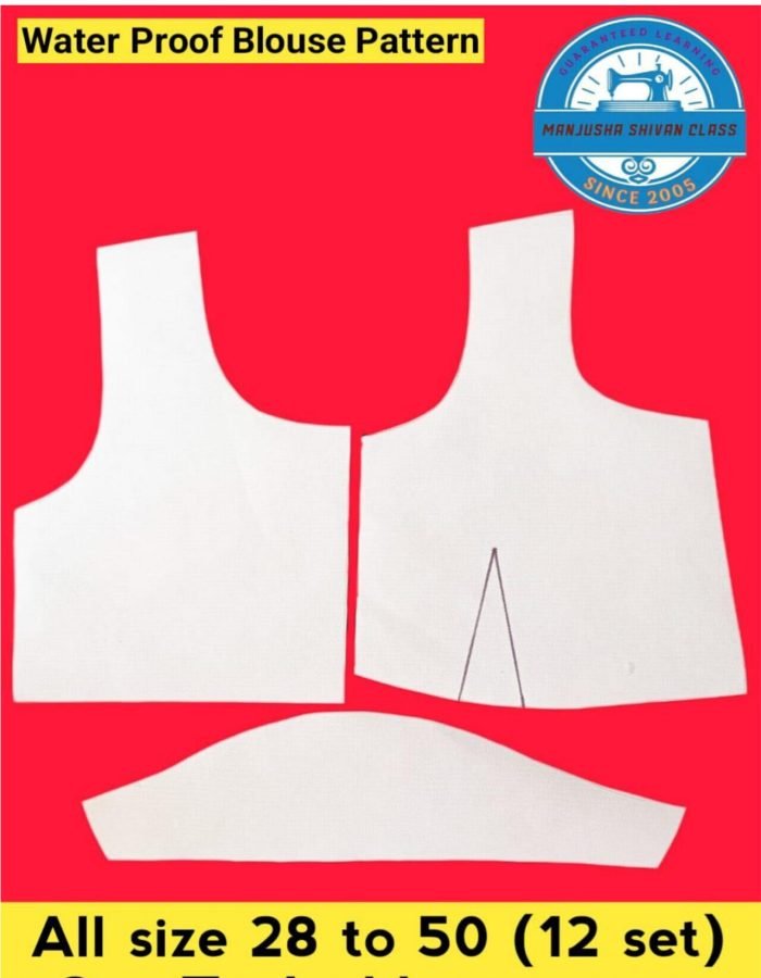 One Tuck Blouse Paper Pattern