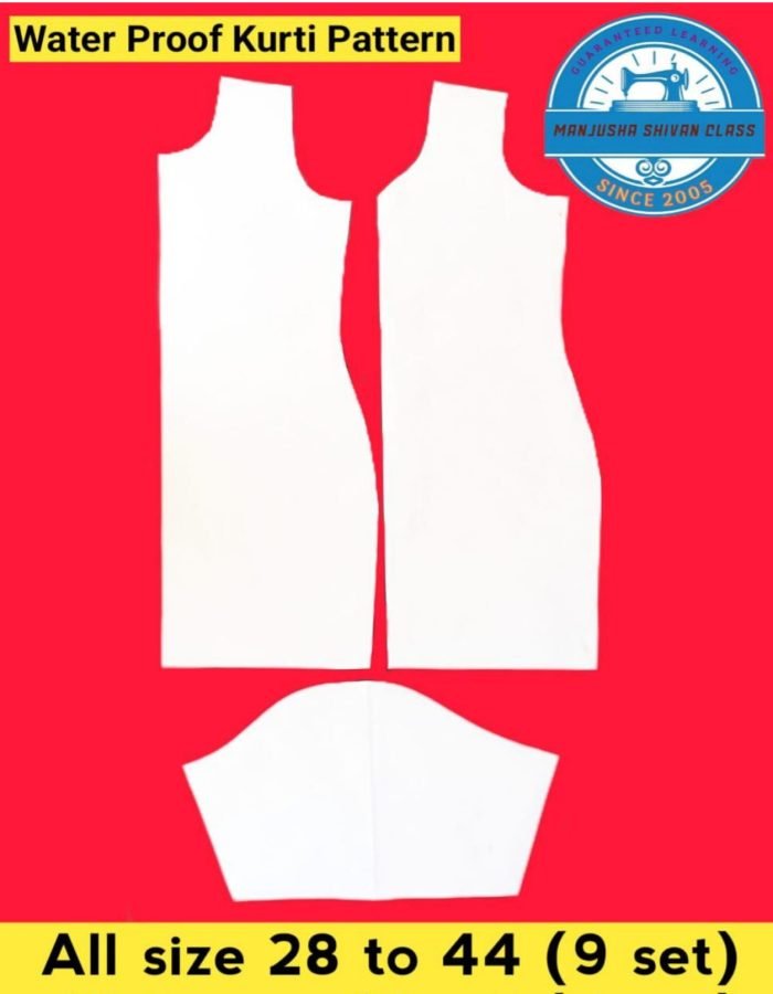 All Types of Kurti Paper Pattern